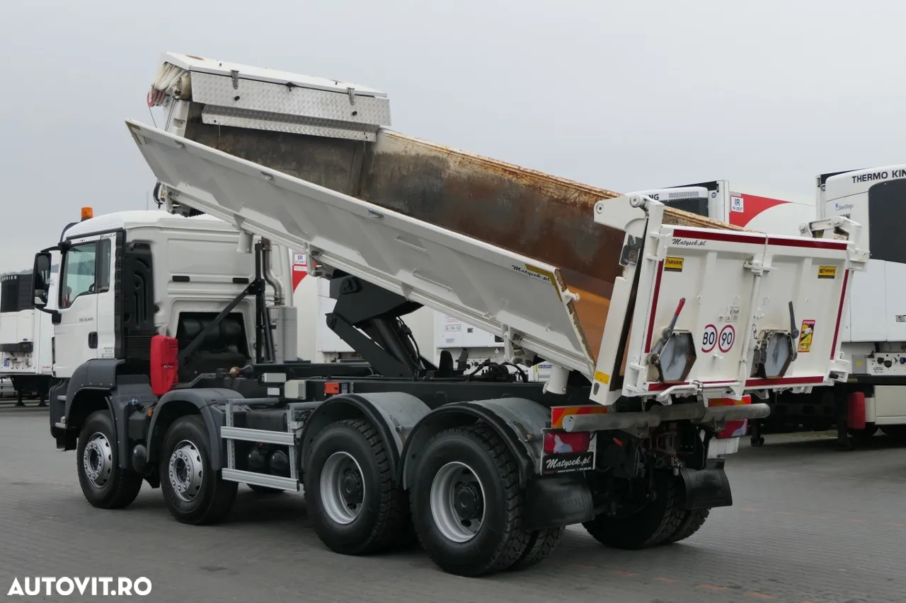 MAN TGS 35.420 / 8x4 / BASCULANTE / HYDROBOARD / EURO 6 / 2018 - 3