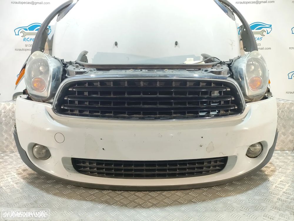 Frente Completa Mini Cooper - R60 | R61 - COUNTRYMAN | PACEMAN - Parachoques | Parachoque | Grelha | Grelhas | Otica | Oticas | Guarda Lamas | Lama | Capo | Capot | Reforço | Fibra | Radiador | Ventilador | Radiadores | Para-choques | N16B16A - 5