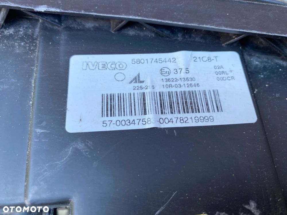 lampa iveco stralis hi way bi xenon led eu prawa cała - 3