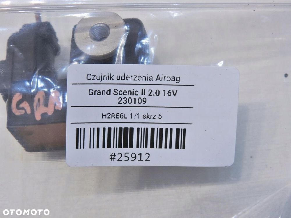 SENSOR UDERZENIOWY RENAULT SCENIC II - 5