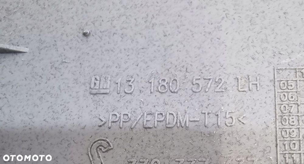 Opel Corsa D plastik osłona lewa słupka B 13180572 - 3