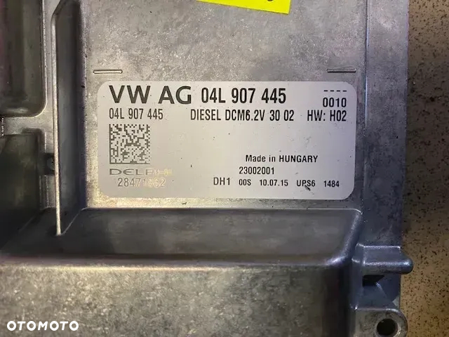 STEROWNIK KOMPUTER SILNIKA VOLKSWAGEN VW T6 2.0 04L907445 - 2
