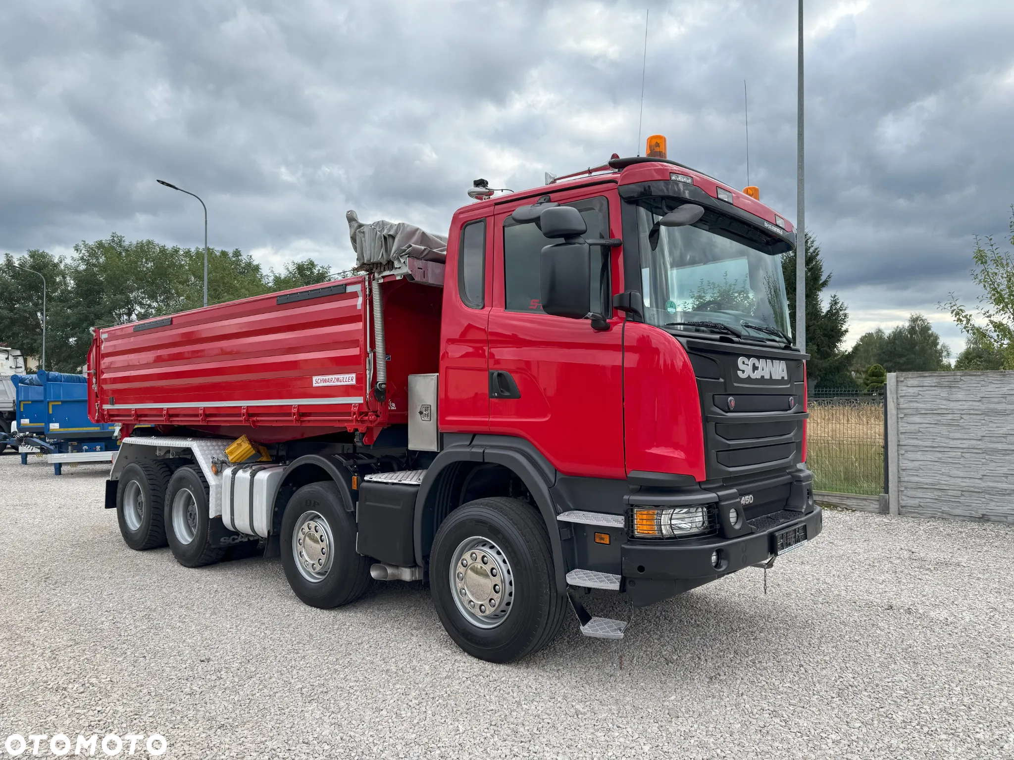 Scania G450 - BEZ EGR, 8x4, WYWROTKA - BORDMATIC - 5