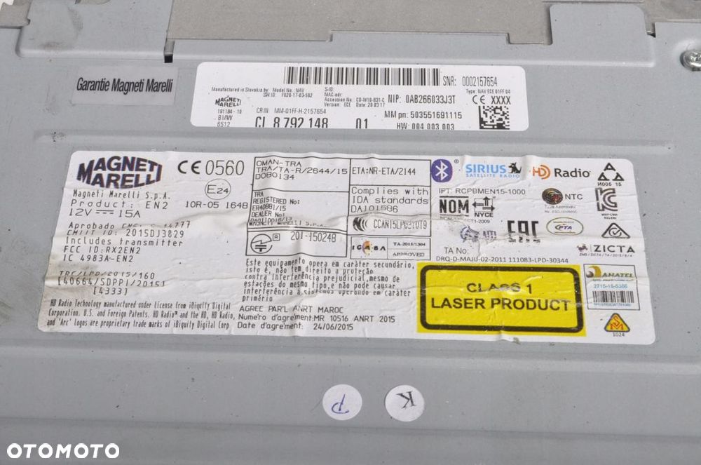 BMW F20 LIFT RADIO NAWIGACJA 8792148 - 2