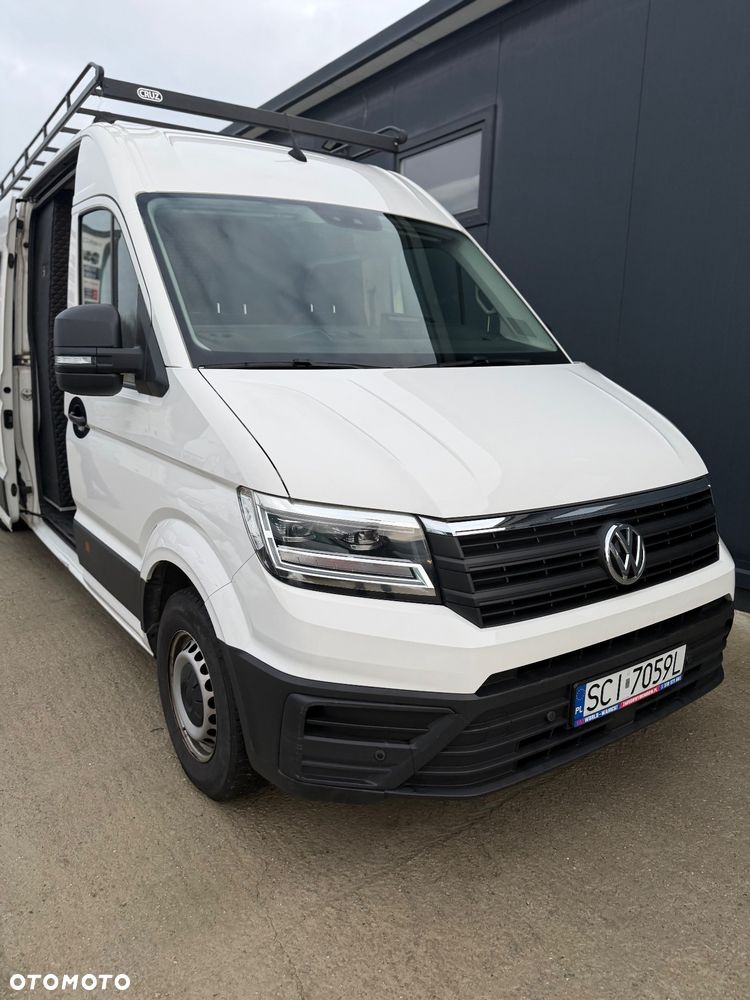 Volkswagen Crafter BRYGADÓWKA 7 OSOB  Bagaznik FULL POCJA KAMERY 360 - 11