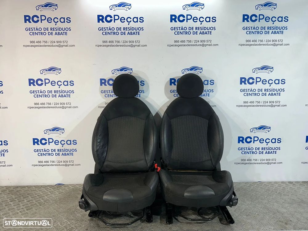 .Conjunto de Bancos em Pele e Tecido Mini Cooper R55 R56 Original - 7