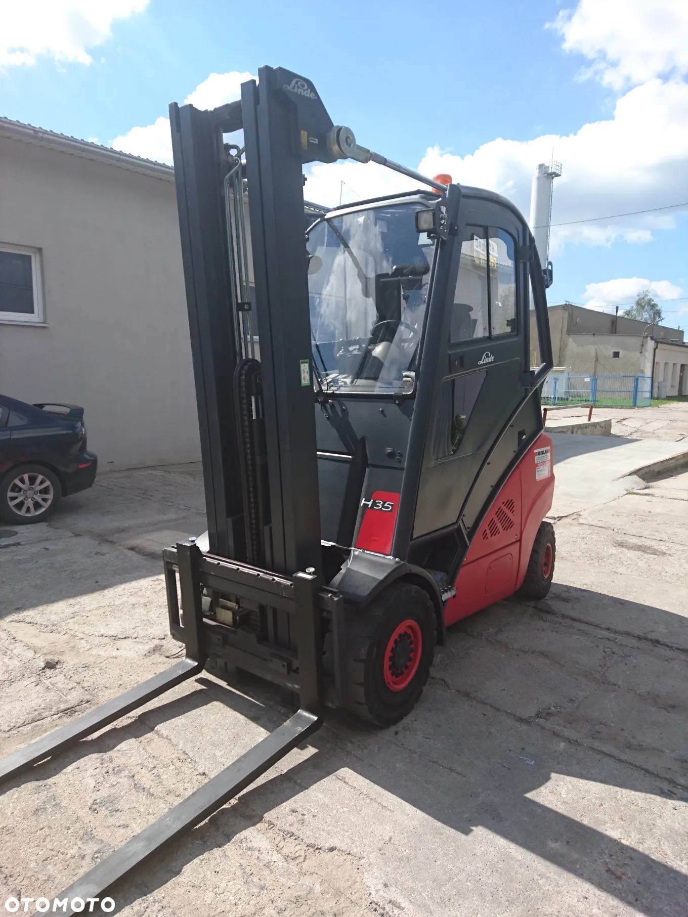 Linde [2018] WÓZEK WIDŁOWY LINDE H35T gaz 3,5t - 8