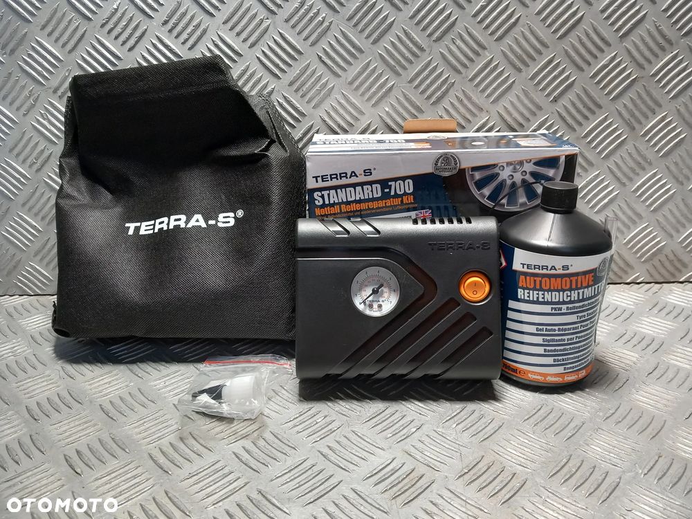 ZESTAW NAPRAWCZY KOŁA Z KOMPRESOREM TERRA-S STANDARD 700 - 1