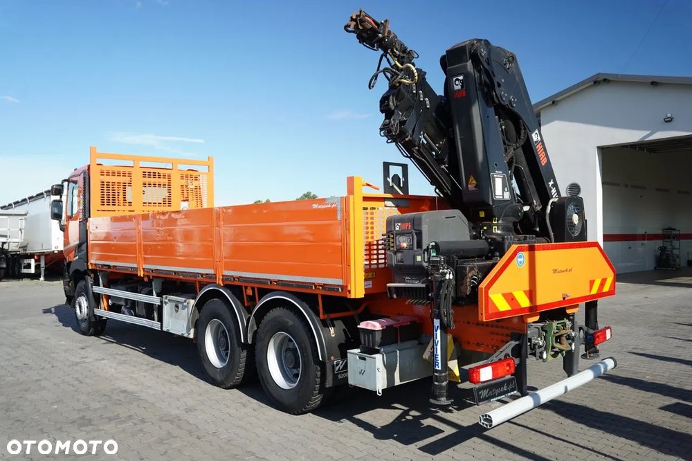 Renault C 430 / 6x4 / SKRZYNIOWY 6,8 M + HDS HIAB 188 ES-4 / WYSÓW 12,5 M / STEROWANIE RADIOWE  / ROTATOR - 10