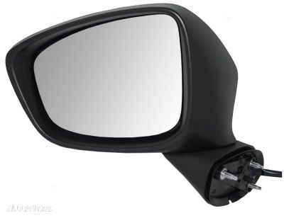 Oglinda exterioara Mazda Cx-5 (Ke), 03.2012-2014, stanga/dreapta, culoare sticla crom, sticla asferica, cu carcasa grunduita, cu incalzire, ajustare electrica, cu 8 pini, semnalizare cu LED, pliabila elect - 1
