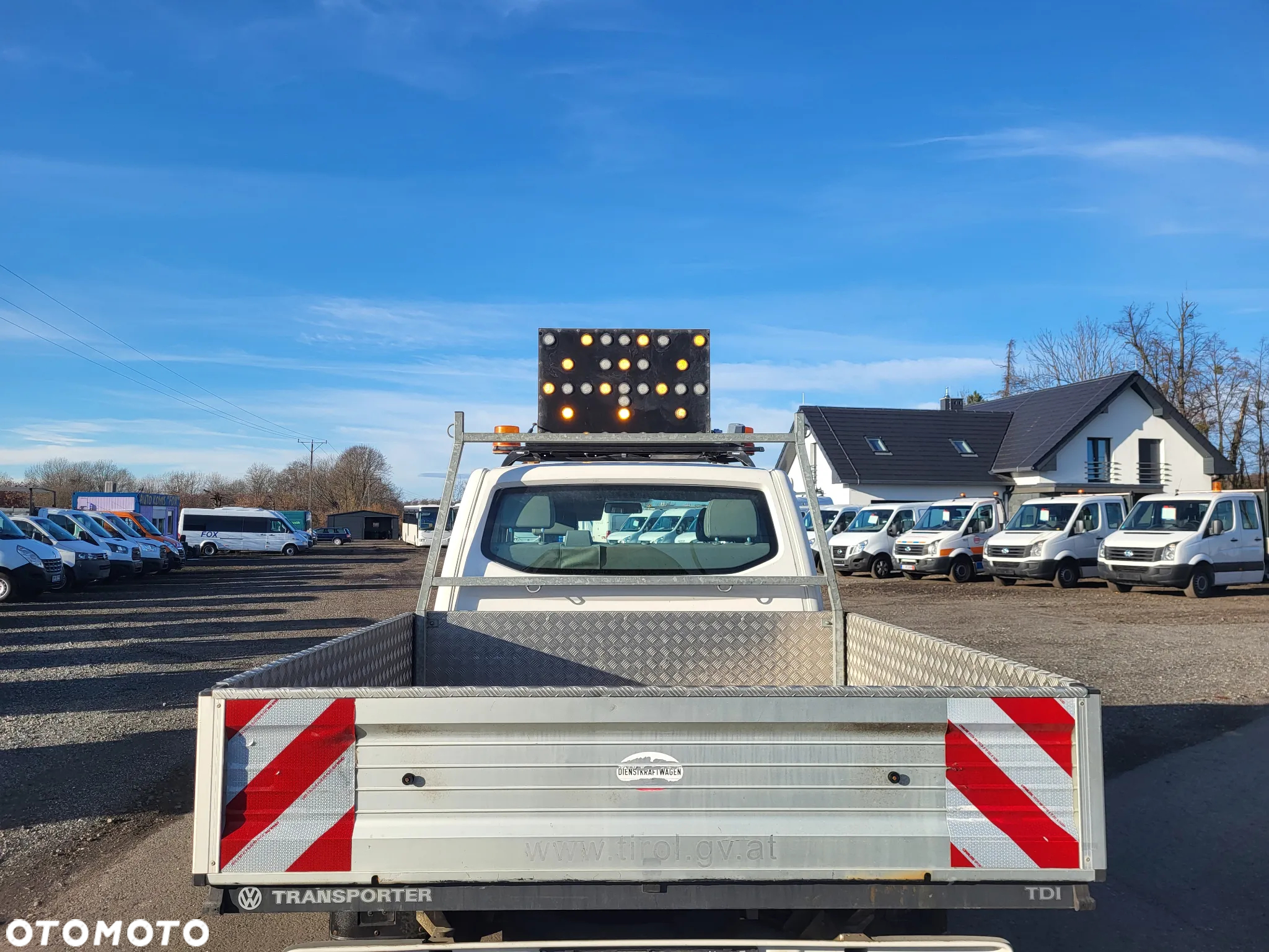 Volkswagen Transporter t5 lift doka super stan klima tablica świetlna - 5