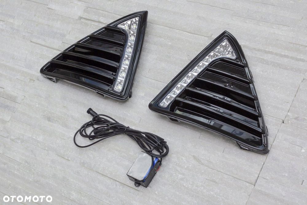 światła do jazdy dziennej drl led 14w ford focus mk3 iii 2010-2014 - 7
