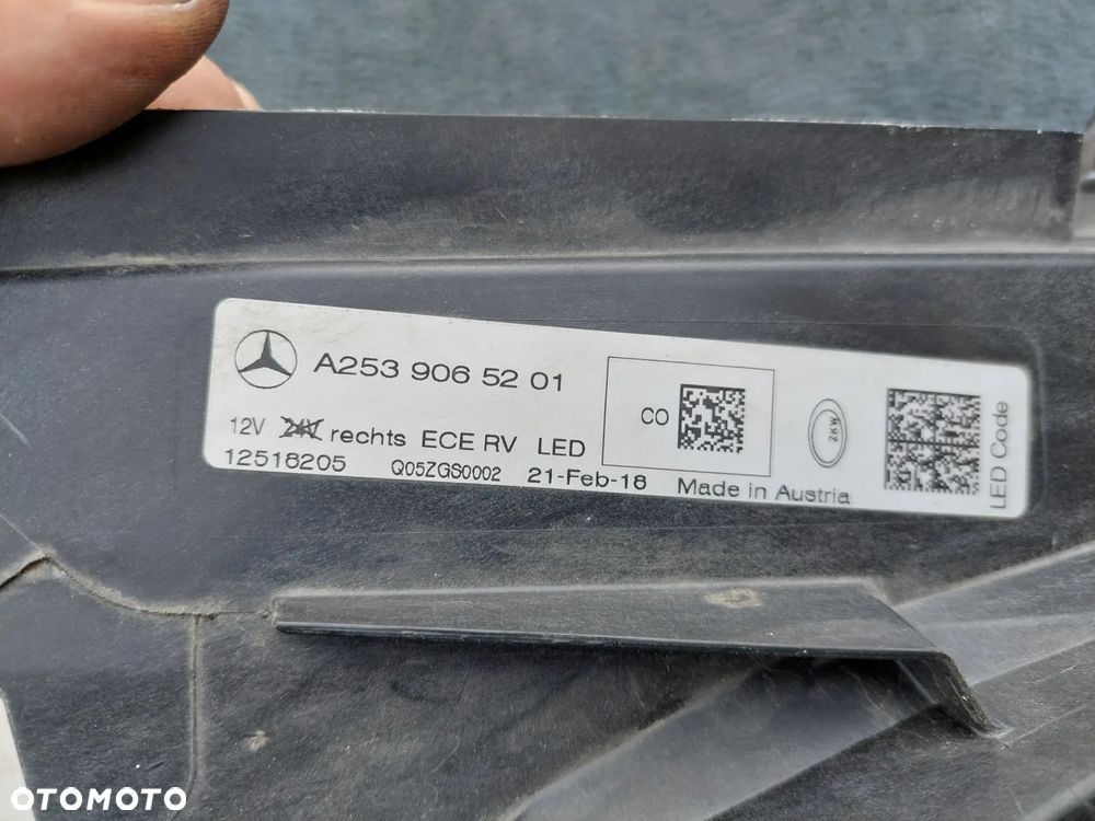 MERCEDES GLC W253 LAMPA PRZÓD PRAWA FULL LED A2539065201 - 21
