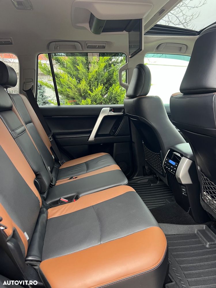 Toyota Land Cruiser 2.8l D-4D 204 CP A/T 7 locuri Luxury AVS Black - 28