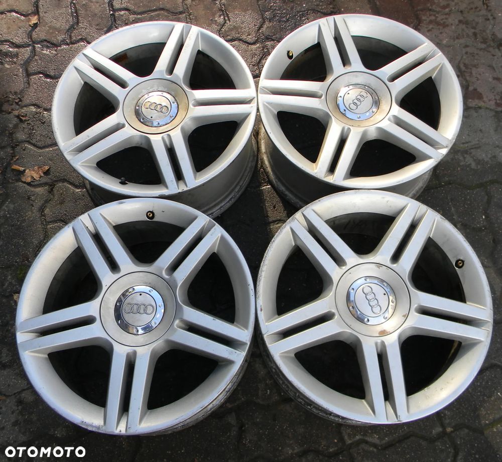 felgi alu komplet 17" AUDI S-LINE 3 A4 A6 A8 PASSAT SUPERB SHARAN - 1