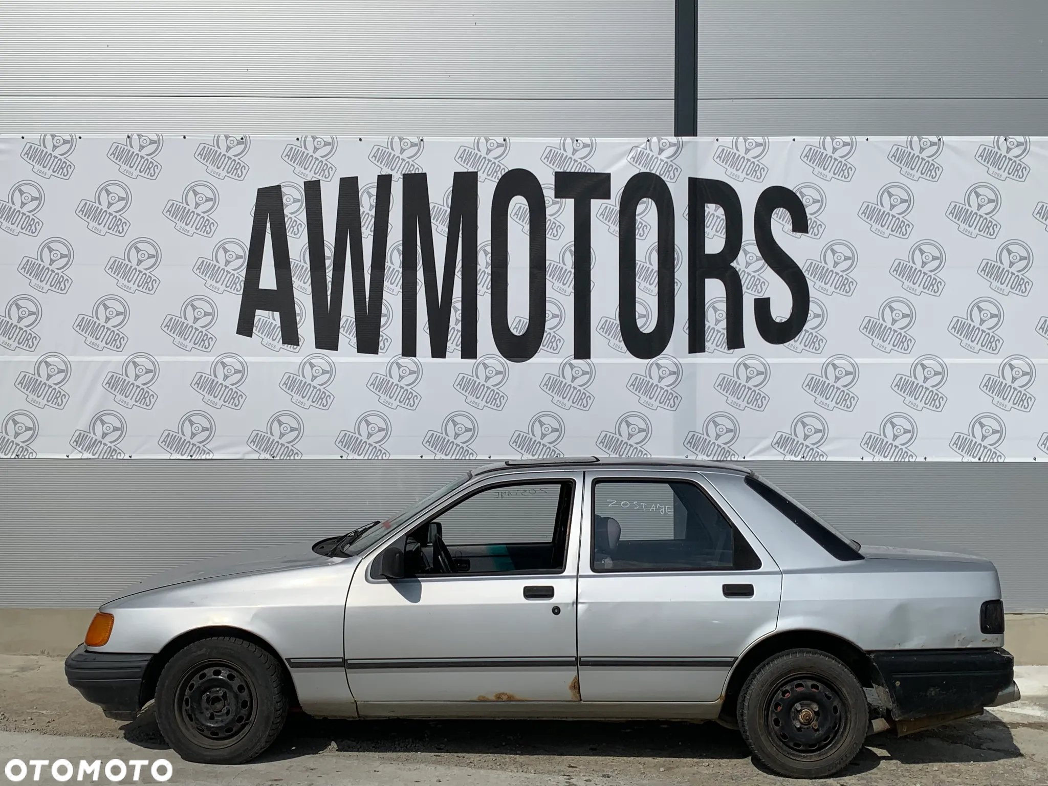 FORD SIERRA 1987 *SAMOCHÓD NA CZĘŚCI* 1034 MASKA LAMPA DRZWI LUSTERKO ZDERZAK GRILL BŁOTNIK KLAPA BELKA PRAWE LEWE PRZÓD TYŁ - 3
