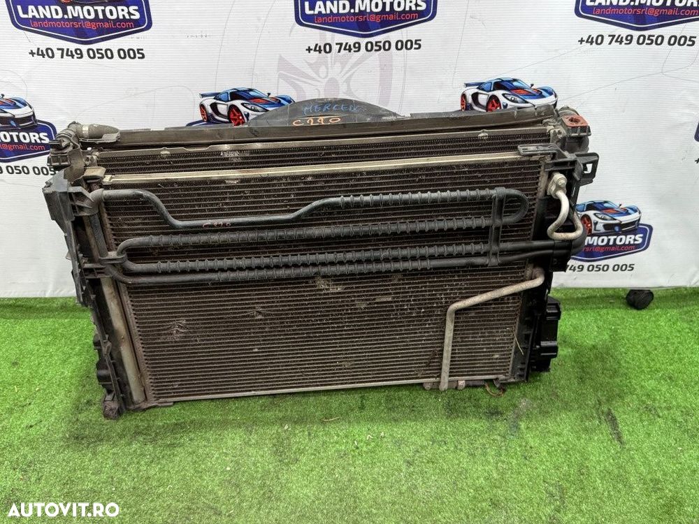 Caseta completa radiator apa ac ventilator 2013 mercedes benz c220 cdi c-class coupe 2.2 diesel w204 - 1