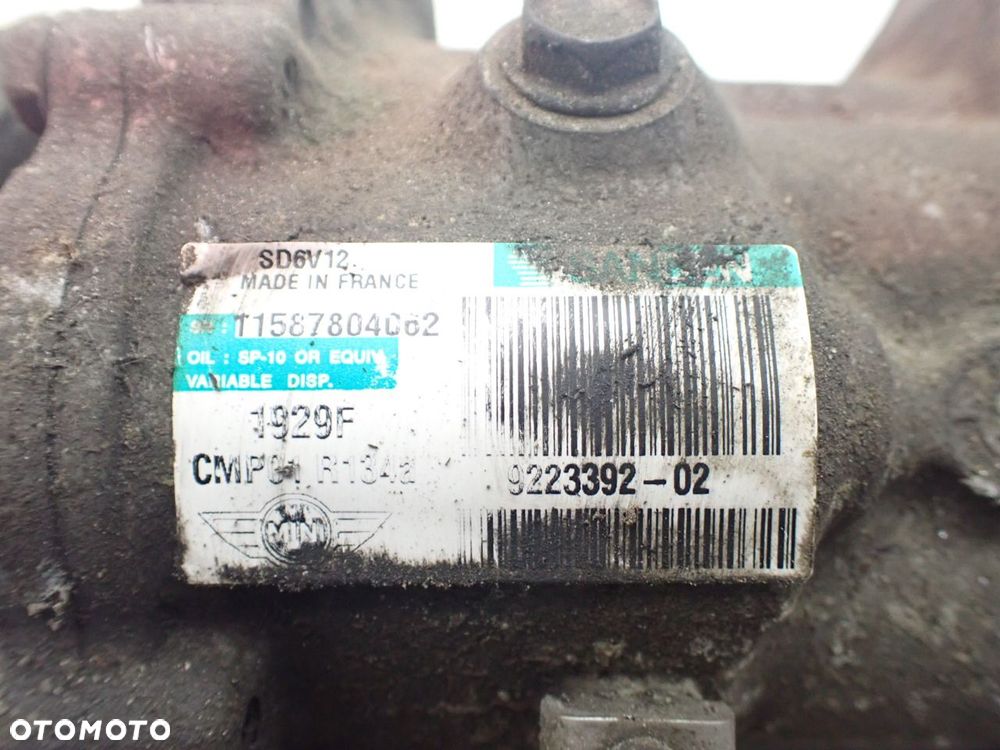 SPRĘŻARKA KLIMATYZACJI MINI ONE R57 1.6 - 1