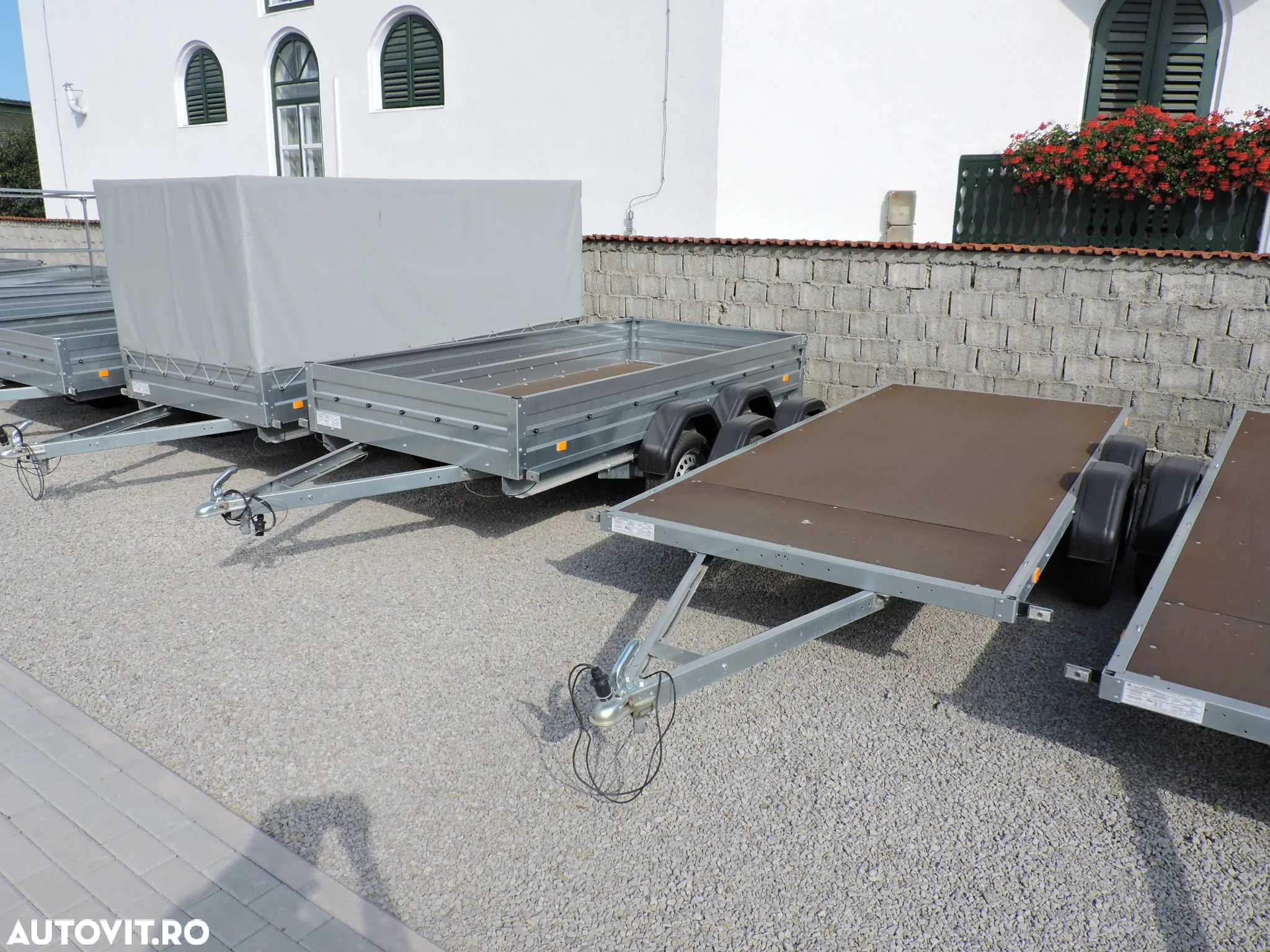 Trailer Europe ALFA -1,2 AXE ,Arc de foi,Al,750-3500kg - 17