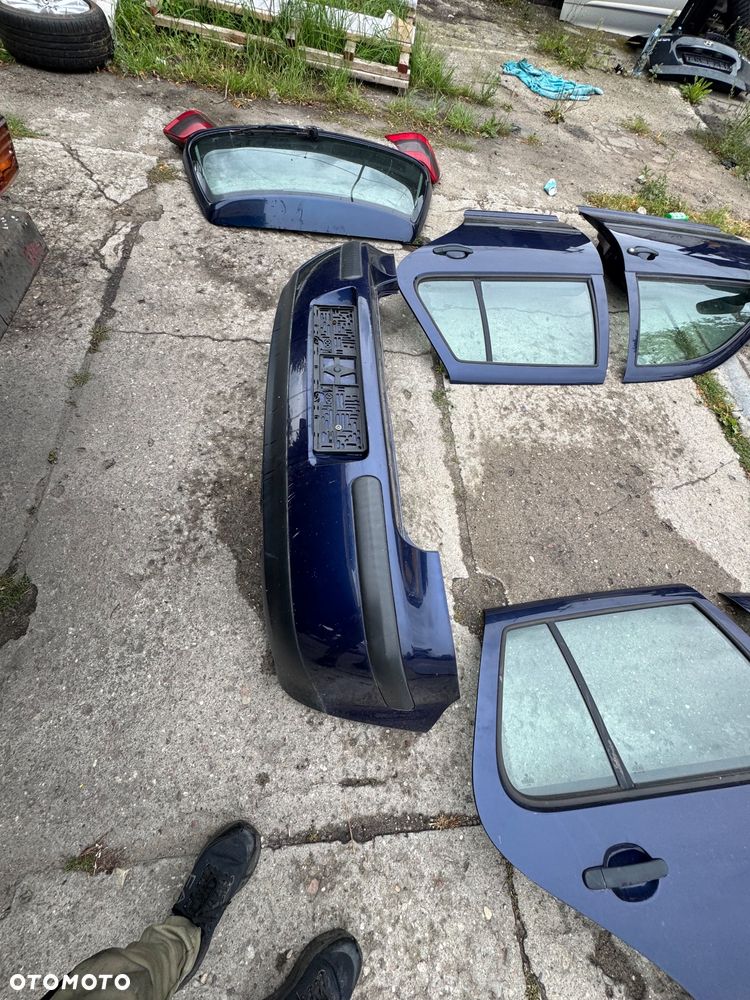 Volkswagen golf 4 LB5N  błotnik prawy lewy przód drzwi przednie prawe lewe tylnie tył prawe lewe klapa bagażnika lampa tył prawa lewa lampa przód prawa lewa - 8