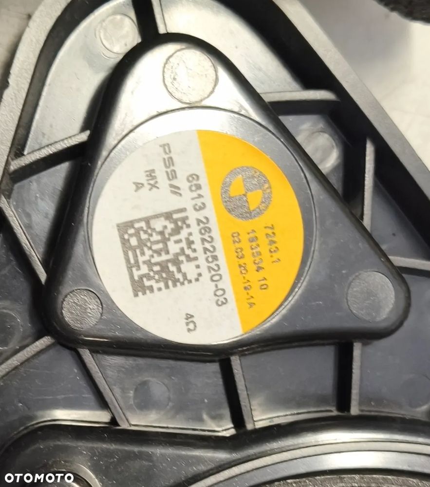 BMW X5 G05 20r GŁOŚNIK PRAWY TYŁ 2622517 - 3