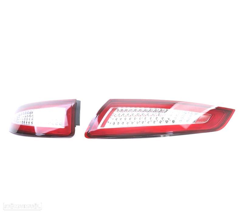 FAROLINS TRASEIROS FULL LED PORSCHE CARRERA 911 997 04-08 - 1