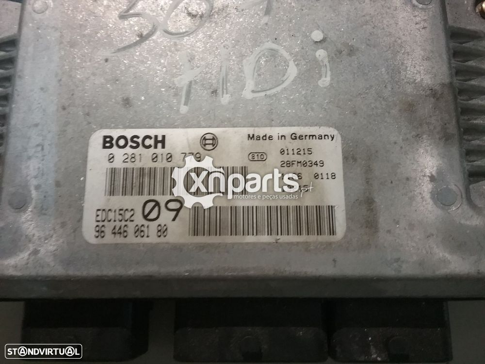 Centralina do motor PEUGEOT 307 2.0 HDi 0281010779 BOSCH 0 281 010 779 - 2