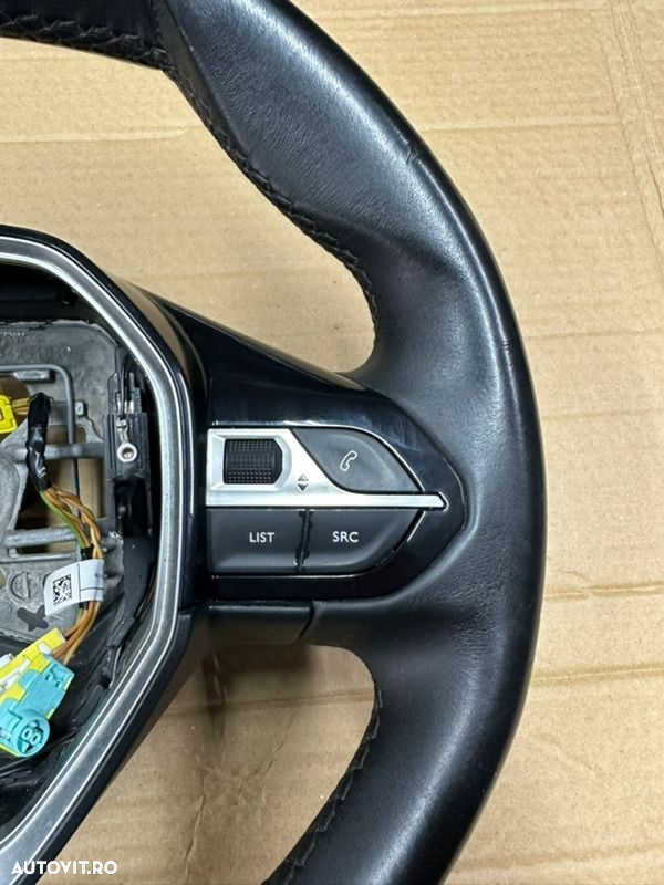 Volan piele cu comenzi PEUGEOT 3008 an 2016-2020 - 3