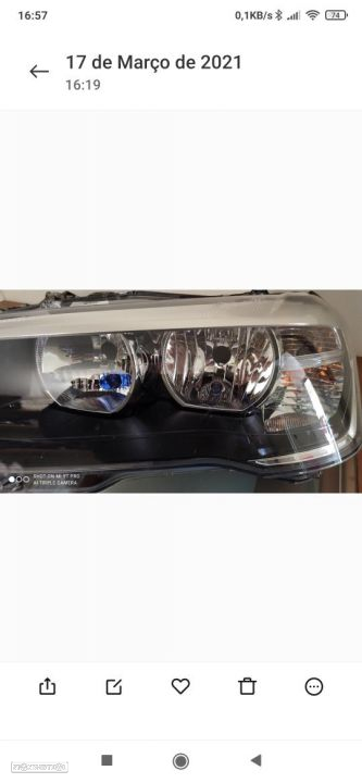 farol esquerdo BMW X3 f25 + x4 F26 LCI halogéneo - 5