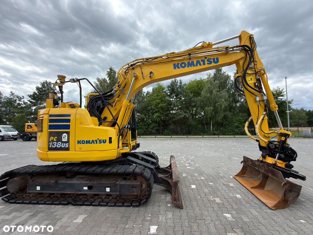 Komatsu PC138US|6900mtg| Rototilt ze szczypcami | GPS 3D Trimble | gumowa klepka | - 38