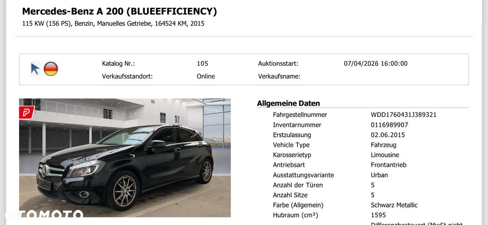 Mercedes-Benz Klasa A 200 (BlueEFFICIENCY) Urban - 28