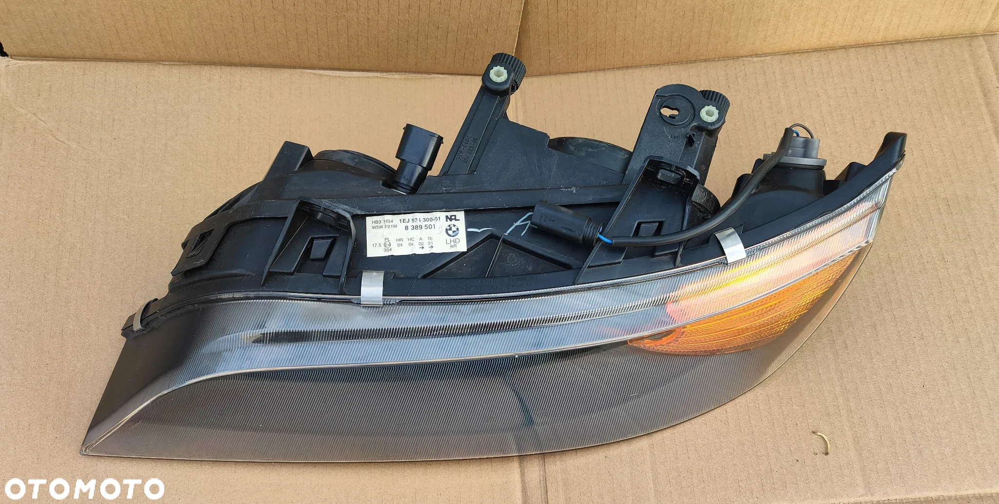 Reflektor lewy Lampa lewa pomarańcz BMW Z3 1995-Europa - 5