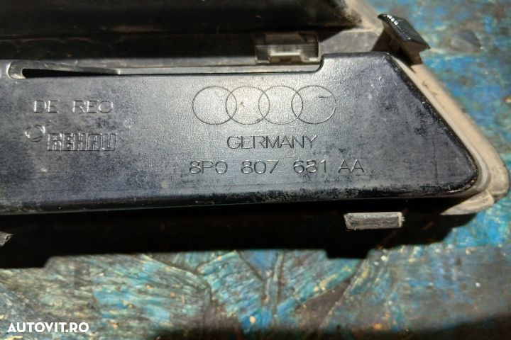 Grila proiector stanga 8P0807681AA 8P0807681AA Audi A3 8P/8PA [2th fa - 3