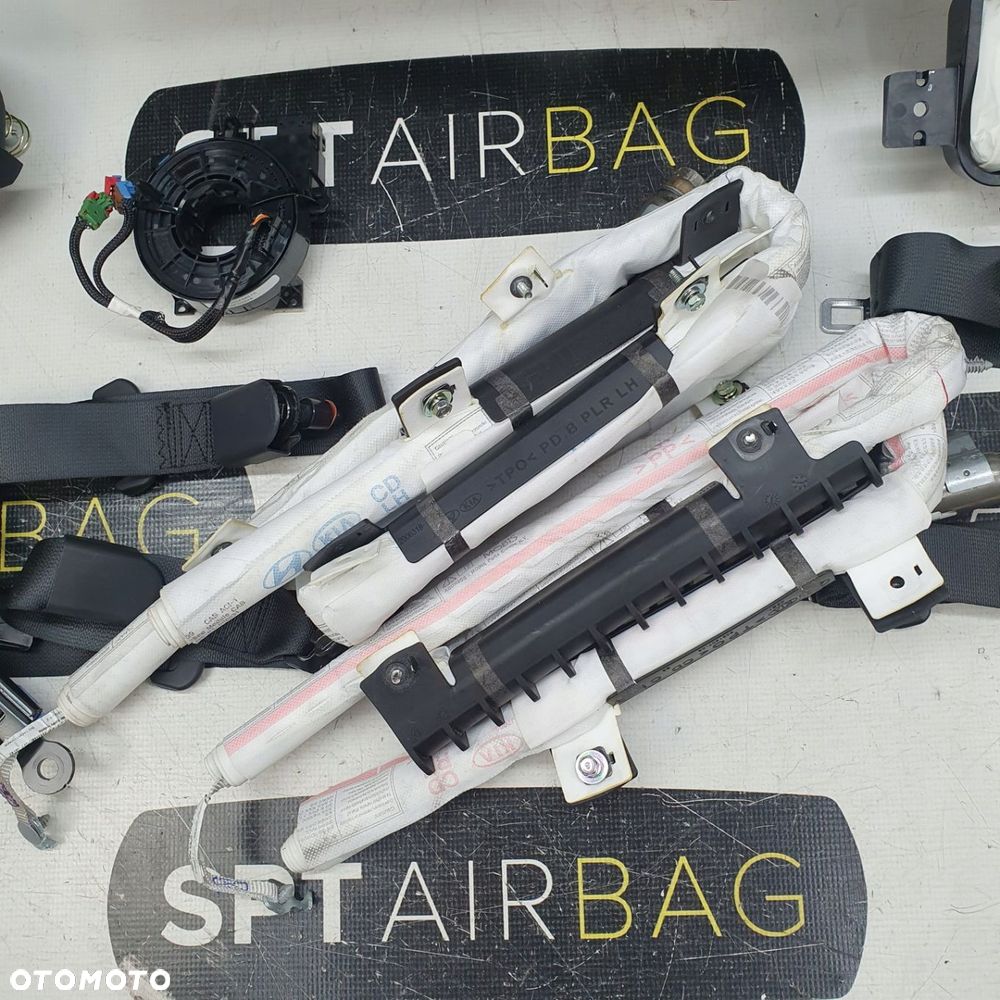KIA CEED III 3 DESKA ROZDZIELCZA KONSOLA KOKPIT PULPIT PODUSZKI AIRBAG AIR BAG PASY KIT SET - 11