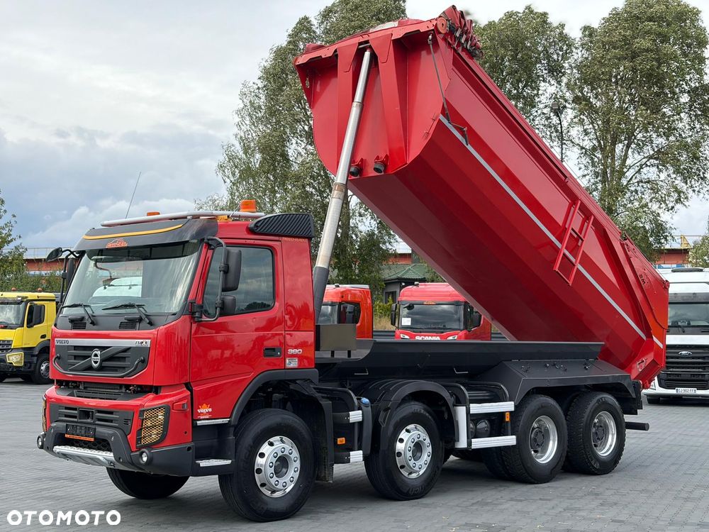 Volvo VOLVO FMX 380 / 8x4 / 13LITROWY SILNIK / EURO 5 / WYWROTKA TYLNOZSYPOWA / KAMERA COFANIA / SERWISOWANA / SPROWADZONA - 38