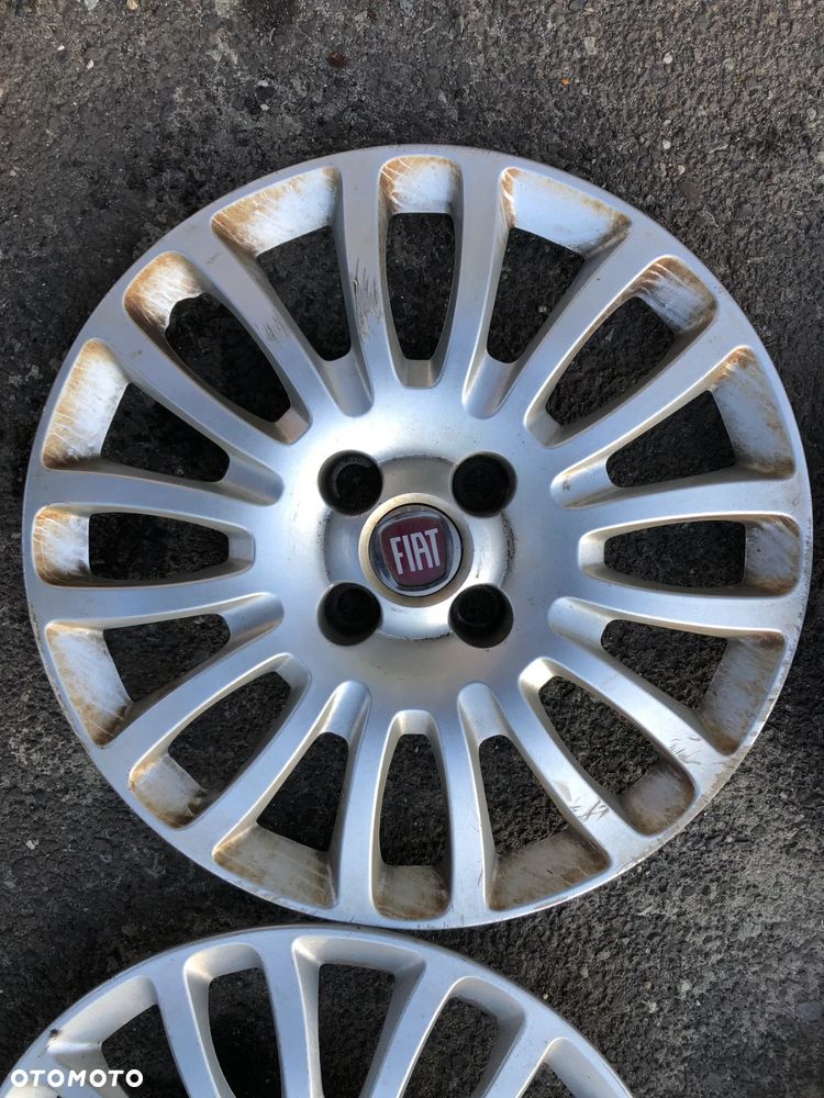 Kołpaki Oryginalne R15 Fiat 735481016 Komplet - Gwarancja Wysyłka - 5