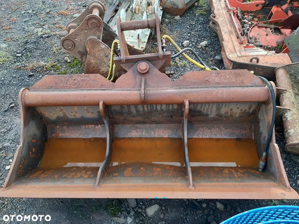Skarpówka, łyżka skarpowa hydrauliczna KEEN na dwóch siłownikach, o szerokości 180cm. - 8