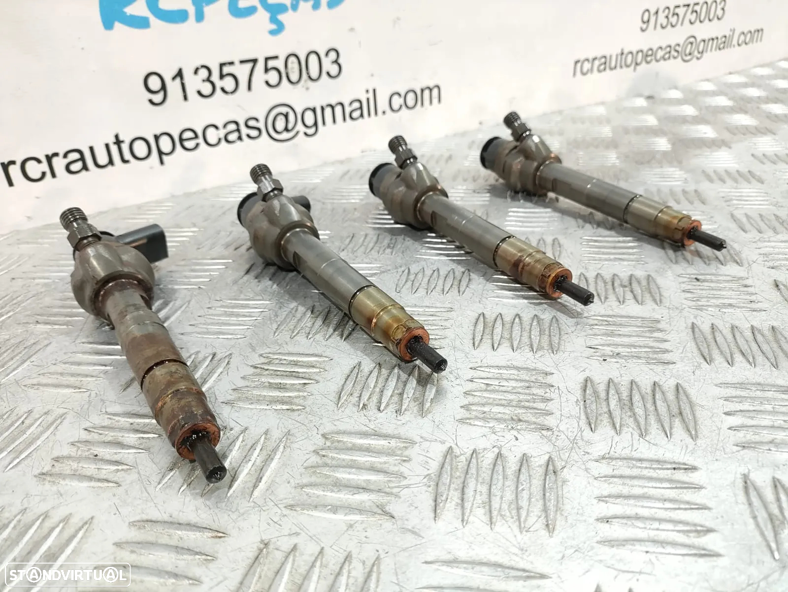Conjunto 4 injetores Bosch Mini Cooper D R55 R56 R57 R60 R61 - 12