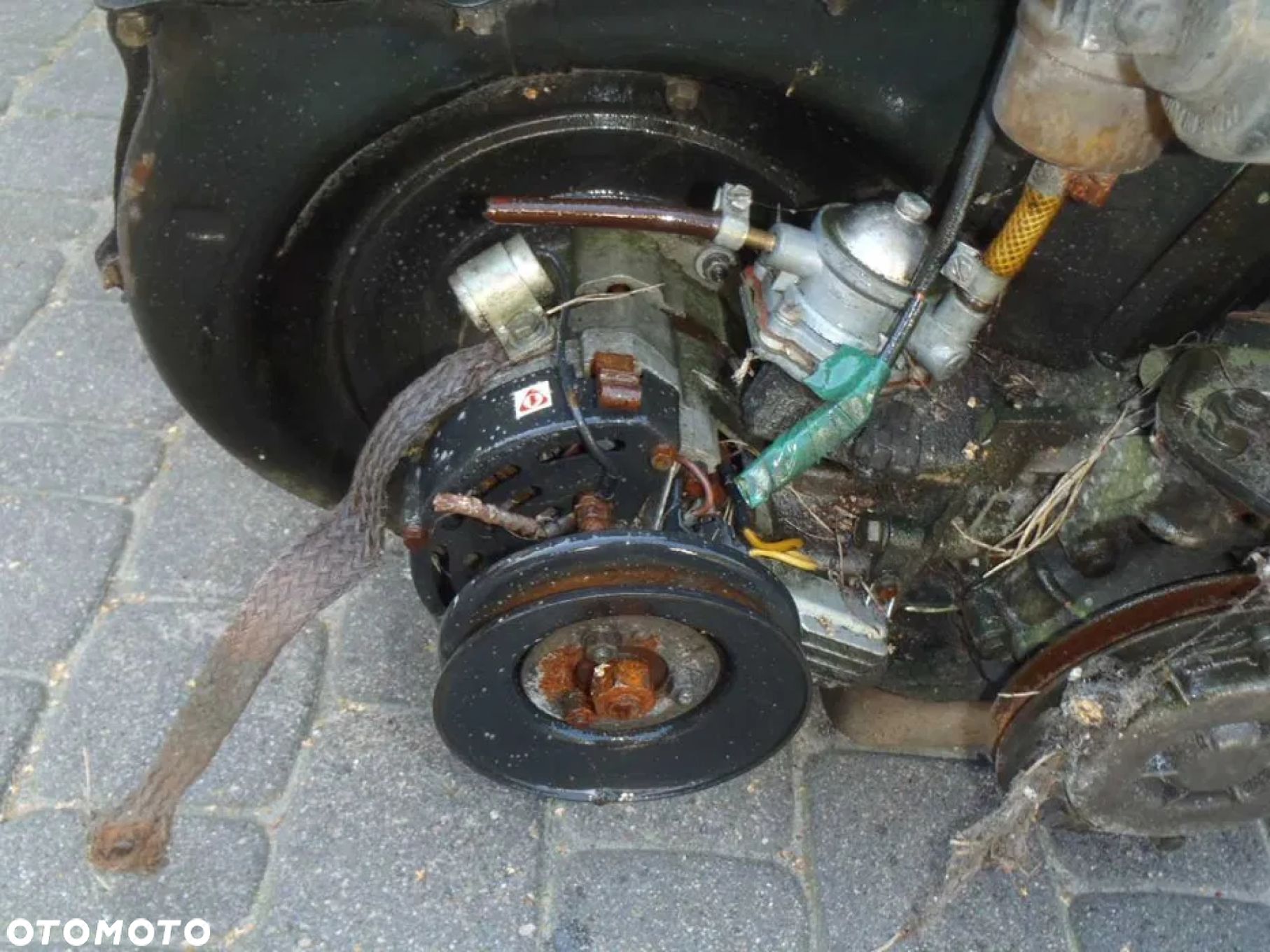 cewka dwubiegunowa jedno biegunowa aparat alternator fiat 126p maluch oryginał - 1