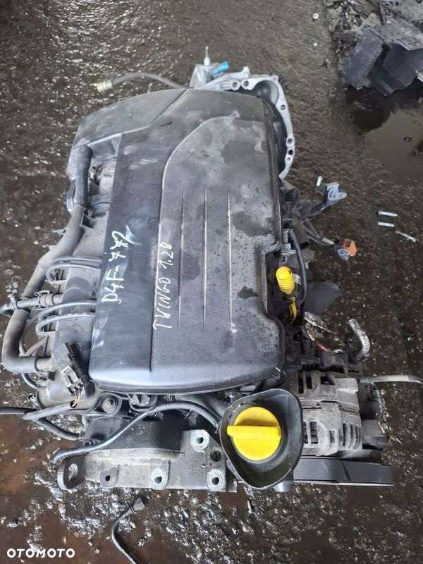 SILNIK RENAULT TWINGO II 1.2 16V D4F772 KOMPLETNY Z OSPRZĘTEM - 2