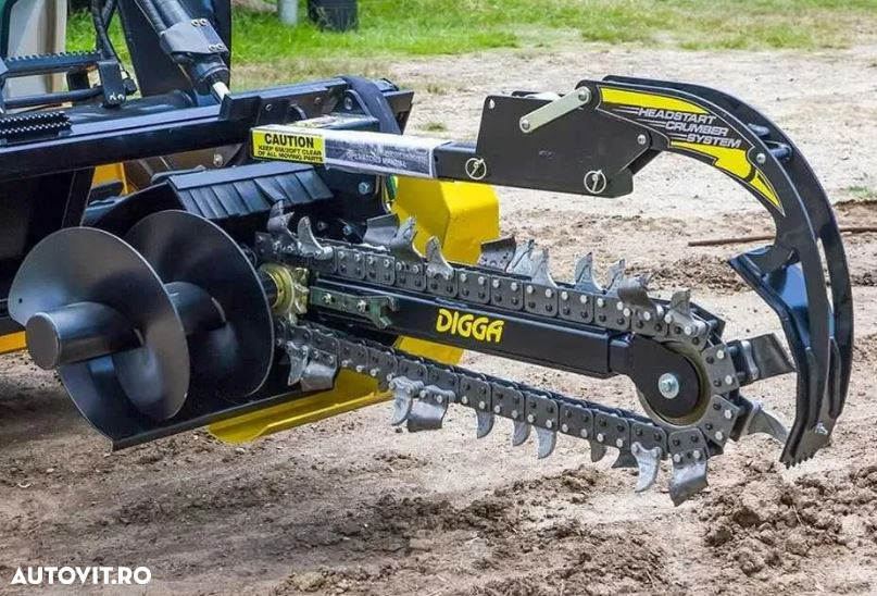 Sapator santuri hidraulic, trencher hidraulic excavator Digga  900mm - 2