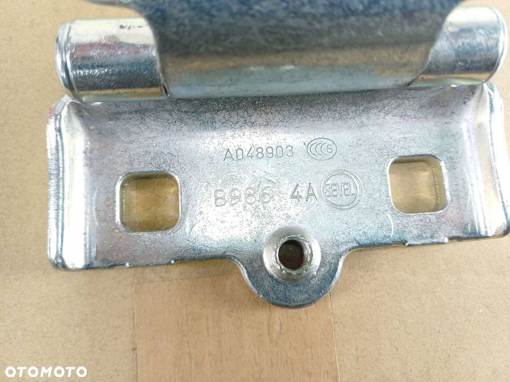 zawias drzwi tył dolny boxer ducato jumper 1388881080 - 7