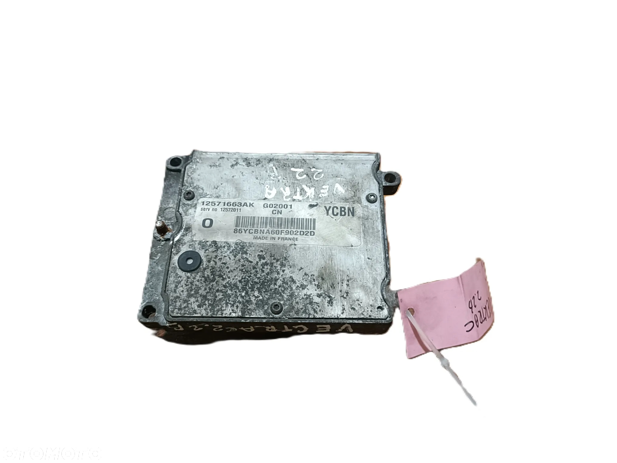 OPEL VECTRA C 02-08 2,2 B KOMPUTER STEROWNIK 12571663AK * - 3