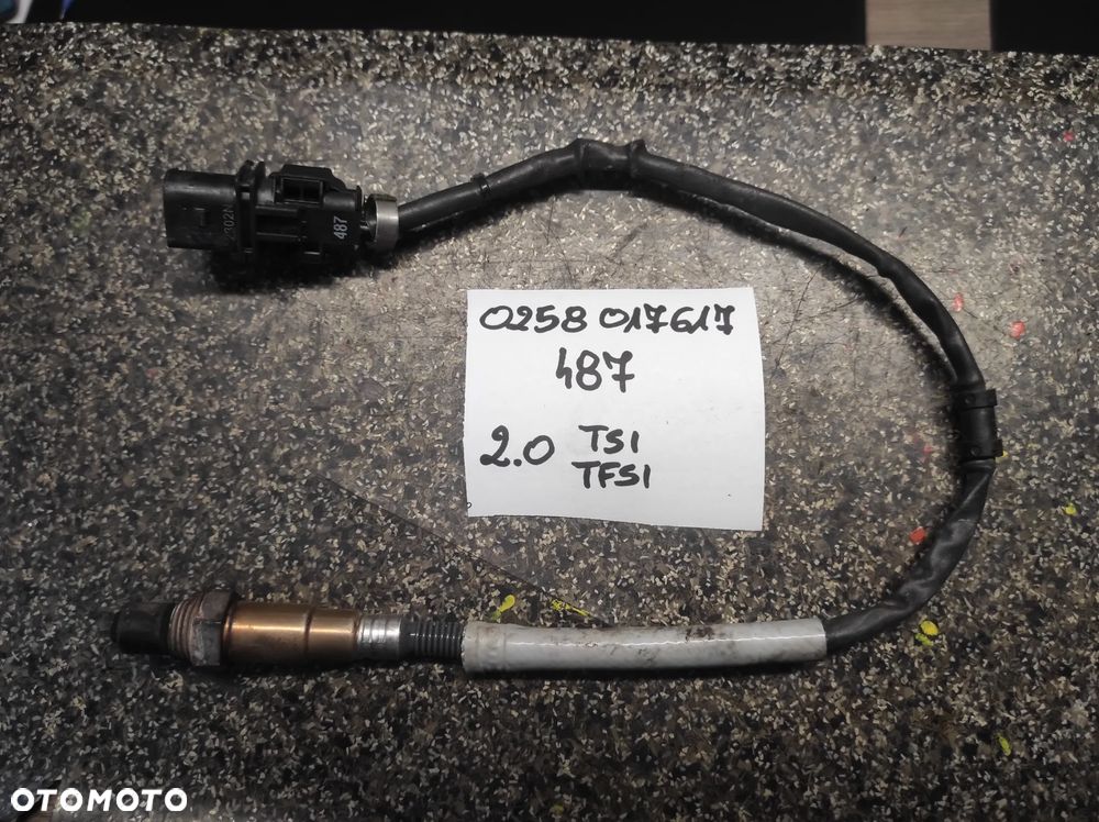 SONDA LAMBDA 487 1.8 2.0 TSI TFSI 0258017617 AUDI VW SEAT SKODA WYSYŁKA !!!