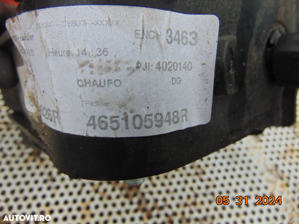 Pedala frana renault Master 2011-2024 Opel Movano Nissan nv400 dezmembrez master 2.3 euro 6 - 9