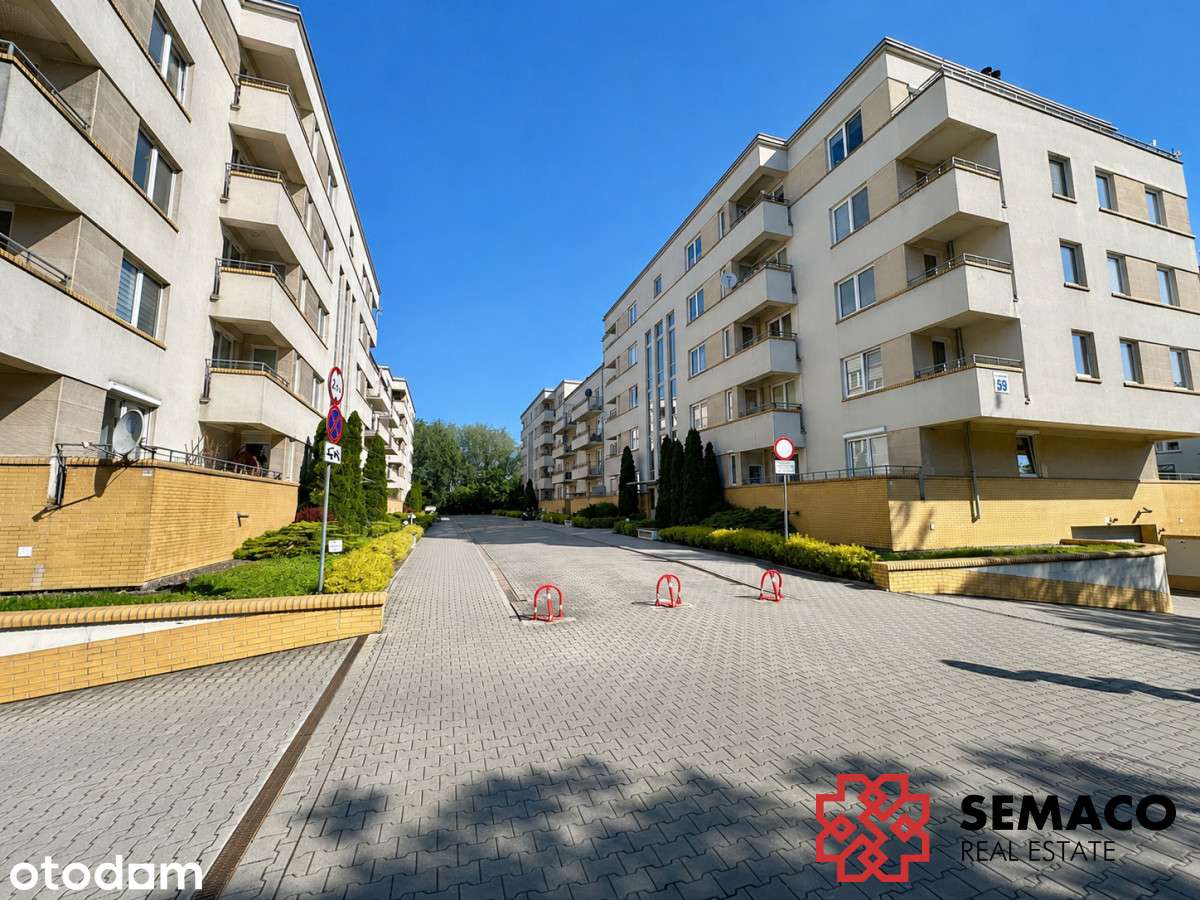 2 osobne pokoje/duży balkon/miejsce postojowe