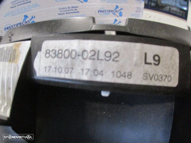 Quadrante 8380002L92 TOYOTA AURIS 1 FASE 1 2007 1.6I 125CV 5P PRETO KM/H DIGITAL - 5