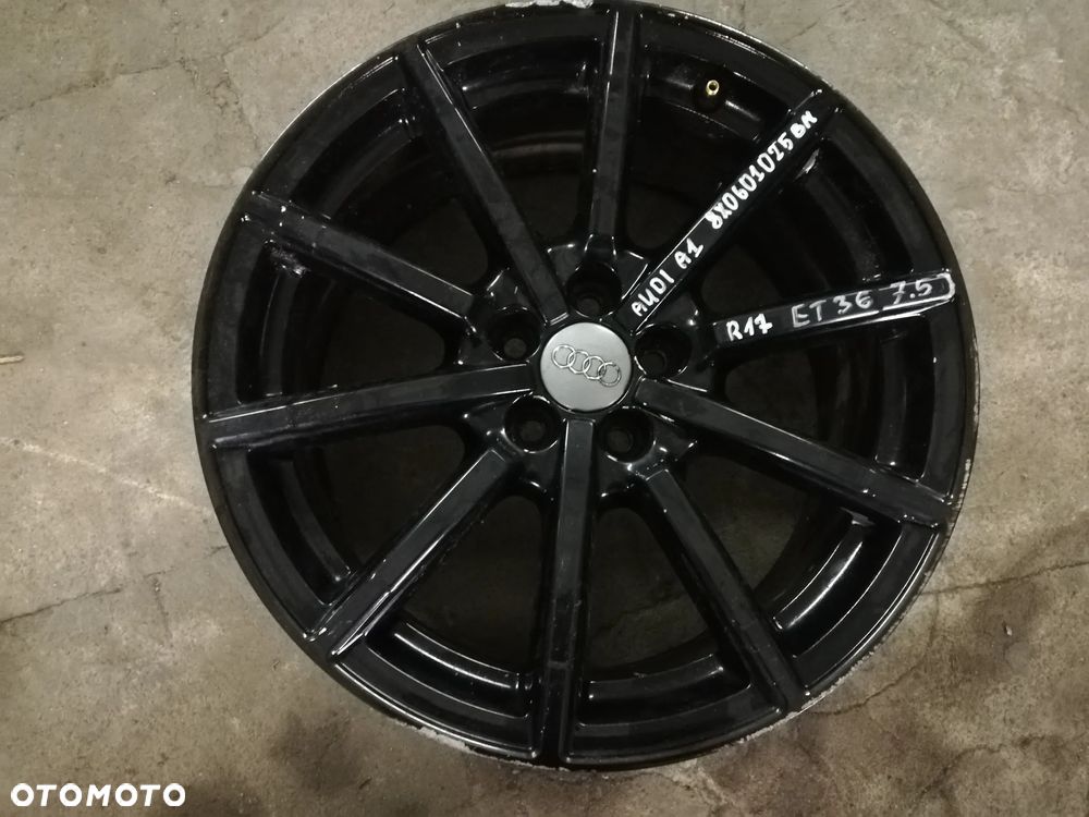 FELGA AUDI A1 S1 5x100 7,5x17 ET36 OEM 8X0601025BM - 1