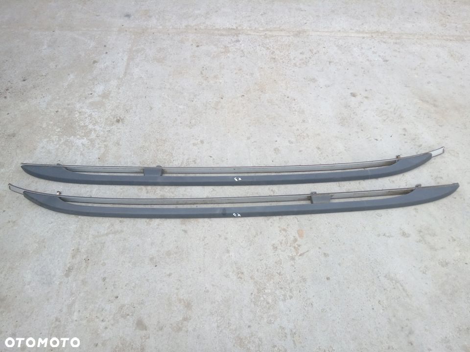 RELINGI DACHOWE BMW E83 X3 LISTWY TITANSILBER 354 - 1