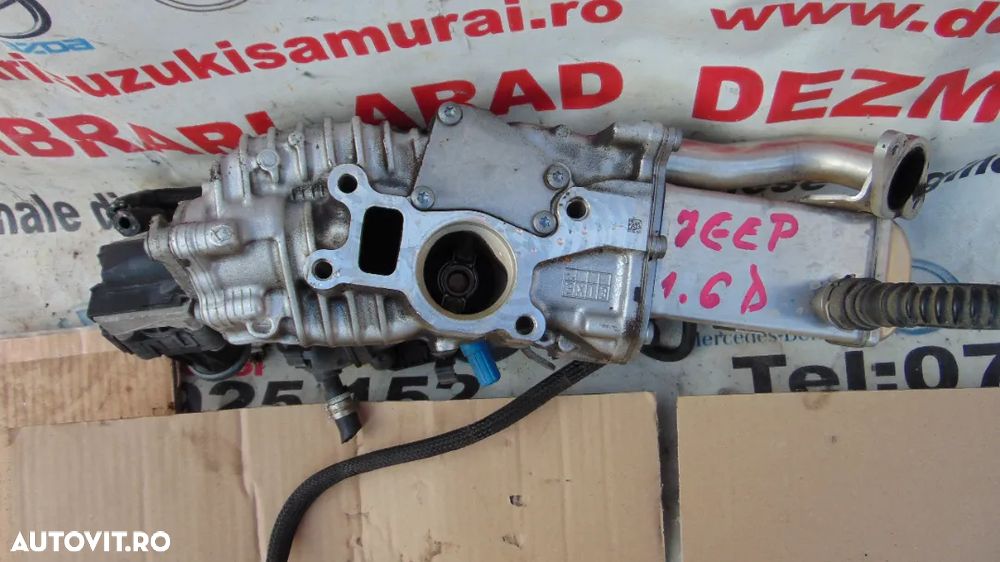 Racitor gaze cu egr Jeep renegade 1.6 euro 6 compass  fiat 500x alfa romeo mito giulietta suuzki vi - 3